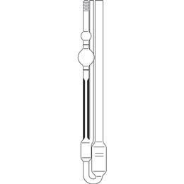 Ubbelohde-Viskosimeter (ASTM), kalibriert für manuelle Messungen